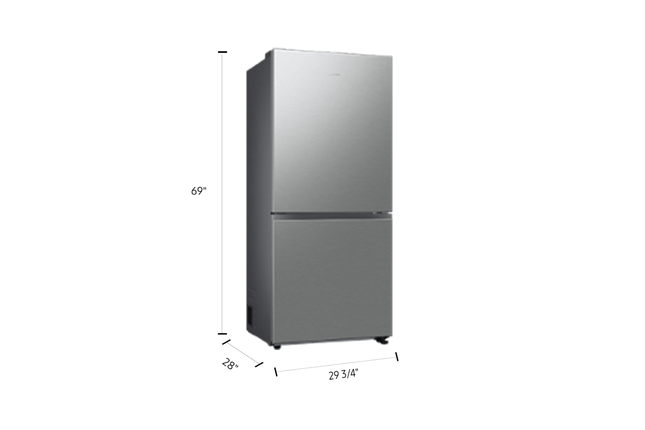 Samsung 30" 16 cu.ft. Counter Depth Bottom Mount Refrigerator