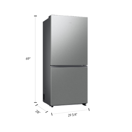Samsung 30" 16 cu.ft. Counter Depth Bottom Mount Refrigerator