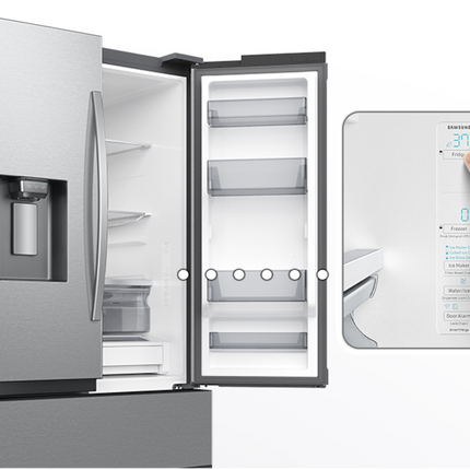 Samsung 36" 3-Door French Door SpaceMax™ Counter Depth Refrigerator with Family Hub
