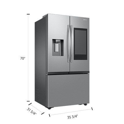 Samsung 36" 3-Door French Door SpaceMax™ Counter Depth Refrigerator with Family Hub