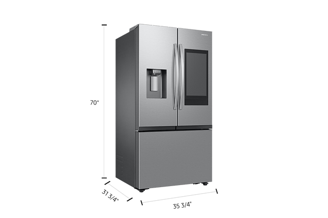 Samsung 36" 3-Door French Door SpaceMax™ Counter Depth Refrigerator with Family Hub