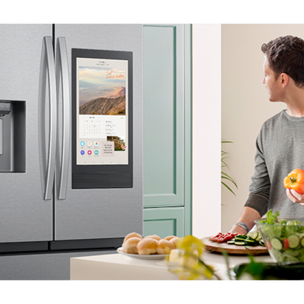 Samsung 36" 3-Door French Door with Family Hub and External Ice and Water Dispenser