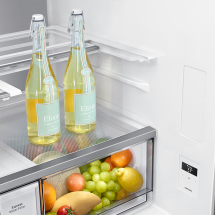 Samsung 36" 29 cu.ft. Bespoke AI 4-Door Flex Refrigerator with Beverage Center