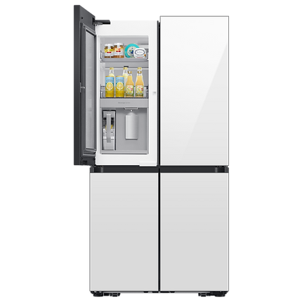 Samsung 36" 23 cu.ft. Bespoke AI Counter Depth 4-Door Flex Fridge with Beverage Center