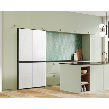 Samsung 36" 23 cu.ft. Bespoke AI Counter Depth 4-Door Flex Fridge with Beverage Center