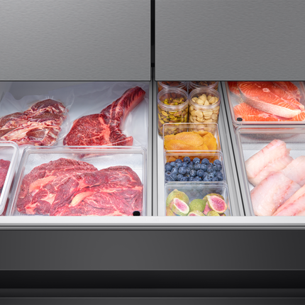 Samsung 36" Bespoke AI 4 Door French Door Refrigerator with Beverage Center