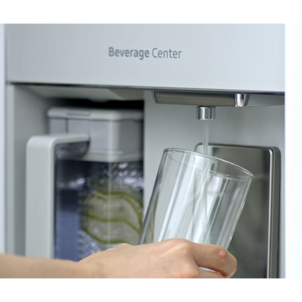 Samsung 36" Bespoke AI 4 Door French Door Refrigerator with Beverage Center