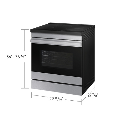 Samsung 6.3 cu.ft. Induction Slide-In Range with Air Sous Vide