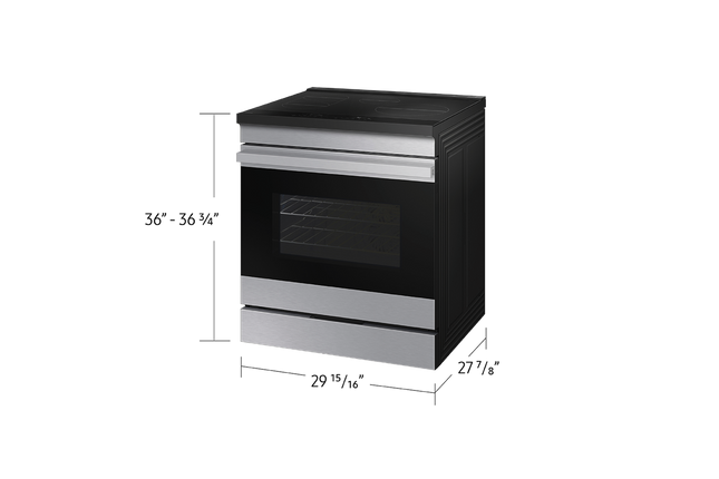 Samsung 6.3 cu.ft. Induction Slide-In Range with Air Sous Vide