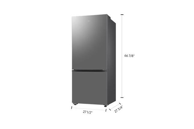 Samsung 28” 15 cu.ft. Counter Depth Bottom Mount Refrigerator