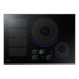 Samsung 30" 5-Element Smart Induction Cooktop with Flex Zone & Virtual Flame Technology™