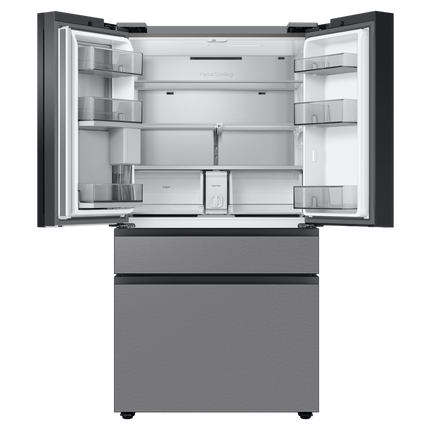 Samsung 36" Bespoke AI Counter-Depth 4 Door French Door Refrigerator with Beverage Center