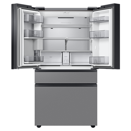 Samsung 36" Bespoke AI Counter-Depth 4 Door French Door Refrigerator with Beverage Center