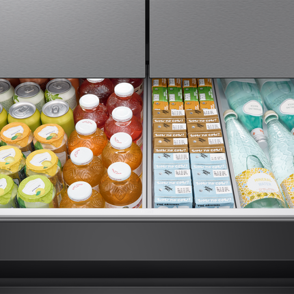 Samsung 36" Bespoke AI Counter-Depth 4 Door French Door Refrigerator with Beverage Center