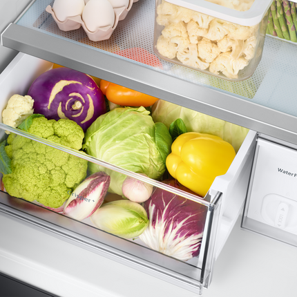 Samsung 36" Bespoke AI Counter-Depth 4 Door French Door Refrigerator with Beverage Center