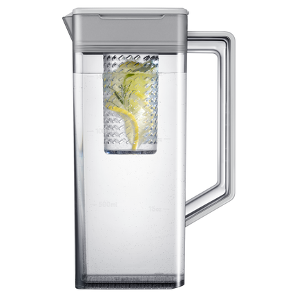 Samsung 36" Bespoke AI Counter-Depth 4 Door French Door Refrigerator with Beverage Center