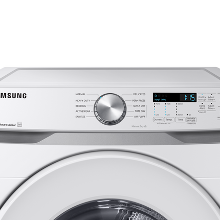 Samsung Electric Dryer 7.5 Cu.Ft. - White