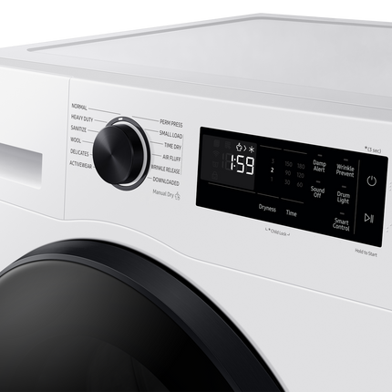 Samsung 4.0 Cu.Ft. 5000 Series Compact Electric Dryer with Heat Pump Drying