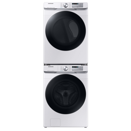 Samsung 7.5 cu.ft Electric Dryer with Multi Steam and Steam Sanitize+ - White