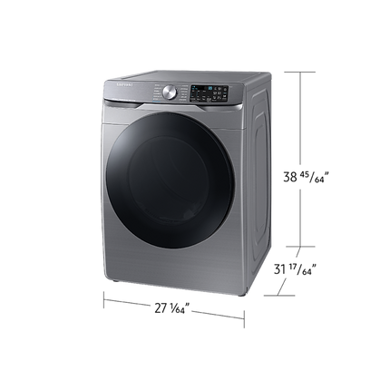 Samsung 7.5 cu.ft Electric Dryer with Multi Steam and Steam Sanitize+