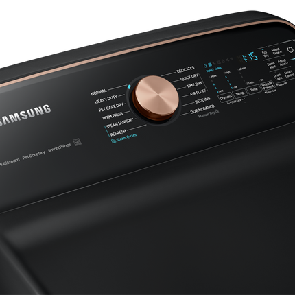 Samsung 7.4 cu. ft. 7550 Series Smart Electric Dryer with Pet Care Dry<br>