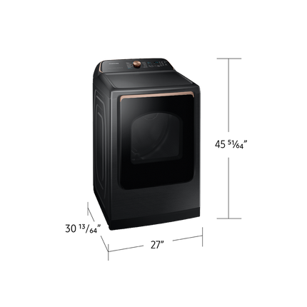 Samsung 7.4 cu. ft. 7550 Series Smart Electric Dryer with Pet Care Dry<br>