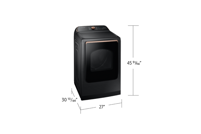 Samsung 7.4 cu. ft. 7550 Series Smart Electric Dryer with Pet Care Dry<br>