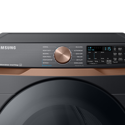 Samsung 7.5 cu. ft. Dryers with Steam Sanitize and ENERGY STAR Certified