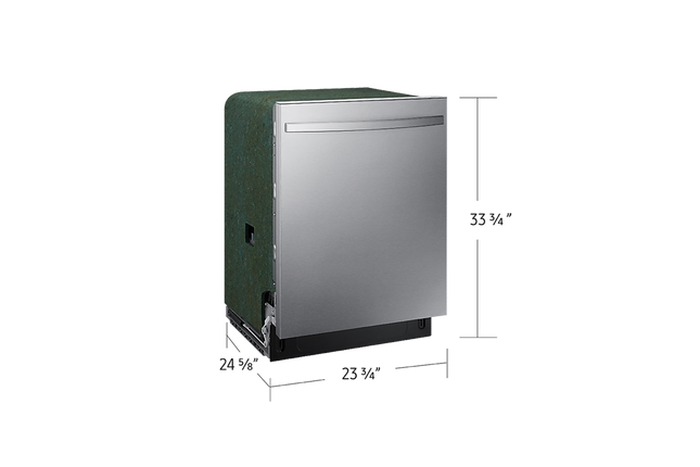 Samsung 51 dBA Fingerprint-resistant Dishwasher with 3rd Rack