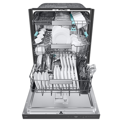 Samsung Auto Open-Door Dishwasher w/AI Wash and Upgraded 3rd Rack Washing System