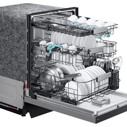 Samsung Auto Open-Door Dishwasher w/AI Wash and Upgraded 3rd Rack Washing System