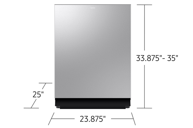 Samsung Auto Open-Door Dishwasher w/AI Wash and Upgraded 3rd Rack Washing System