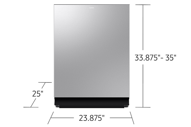 Samsung Auto Open-Door Dishwasher w/AI Wash and Upgraded 3rd Rack Washing System