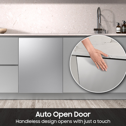 Samsung Auto Open-Door Dishwasher w/AI Wash and Upgraded 3rd Rack Washing System