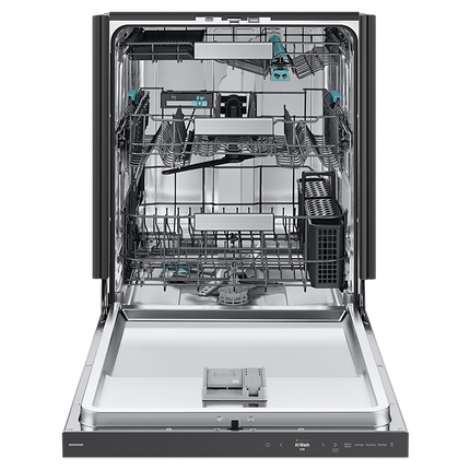 Samsung Extra Quiet (38dBA) Dishwasher with AI Wash and upgraded 3rd Rack