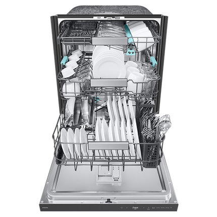 Samsung Extra Quiet (38dBA) Dishwasher with AI Wash and upgraded 3rd Rack