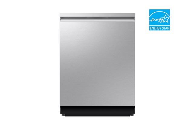 Samsung Extra Quiet (38dBA) Dishwasher with AI Wash and upgraded 3rd Rack - Silver