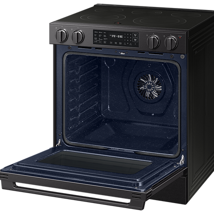Samsung Electric Slide-In Range True Convection with Air Fry Max | Air Sous Vide 6.3 cu.ft.
