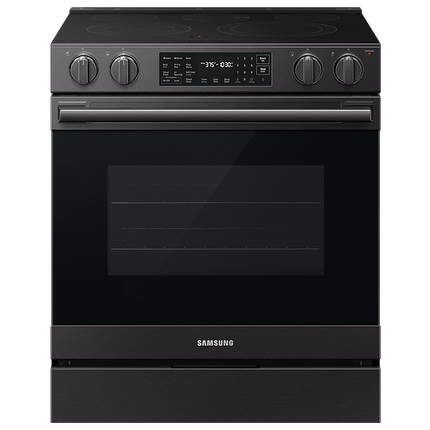 Samsung Electric Slide-In Range True Convection with Air Fry Max | Air Sous Vide 6.3 cu.ft.
