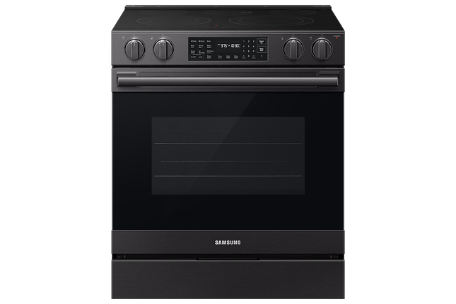 Samsung Electric Slide-In Range True Convection with Air Fry Max | Air Sous Vide 6.3 cu.ft.