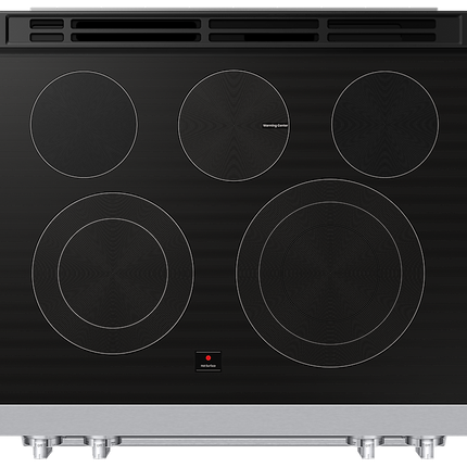 Samsung Electric Slide-In True Convection with Air Fry Max | Air Sous Vide 6.3 cu.ft
