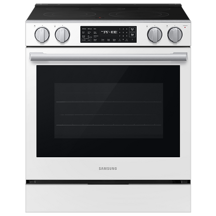 Samsung Electric Slide-In True Convection with Air Fry Max | Air Sous Vide 6.3 cu.ft