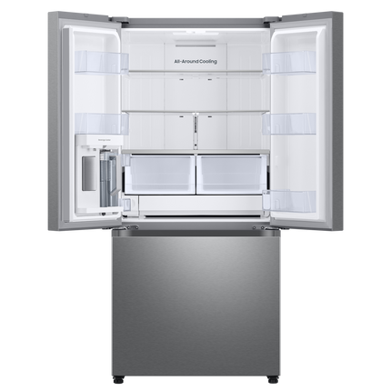 Samsung 33” 3-Door French Door Refrigerator with Beverage Center™ & AutoFill Water Pitcher