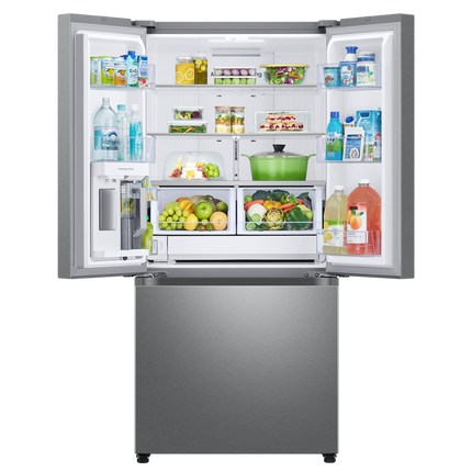 Samsung 33” 3-Door French Door Refrigerator with Beverage Center™ & AutoFill Water Pitcher