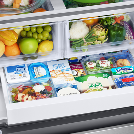 Samsung 33” 3-Door French Door Refrigerator with Beverage Center™ & AutoFill Water Pitcher