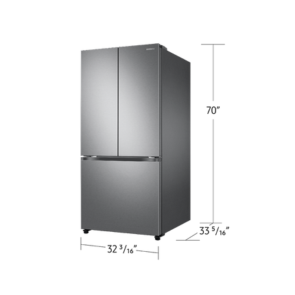 Samsung 33” 3-Door French Door Refrigerator with Beverage Center™ & AutoFill Water Pitcher