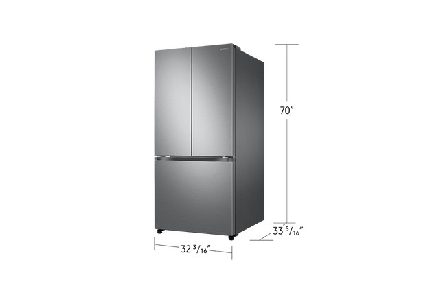Samsung 33” 3-Door French Door Refrigerator with Beverage Center™ & AutoFill Water Pitcher