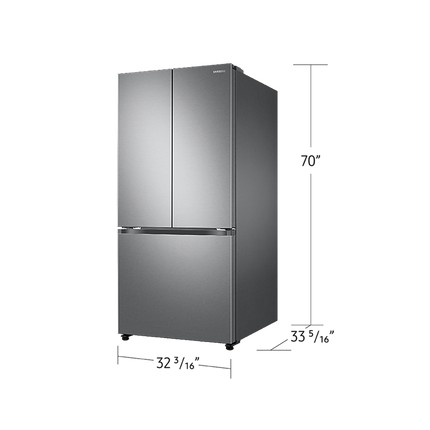 Samsung 33” 3-Door French Door Refrigerator with Beverage Center™ & AutoFill Water Pitcher