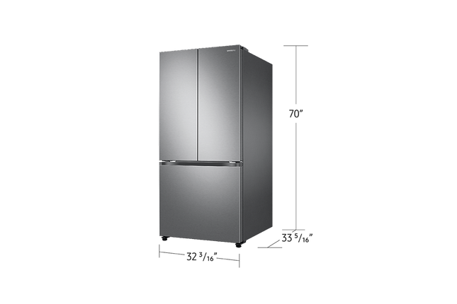 Samsung 33” 3-Door French Door Refrigerator with Beverage Center™ & AutoFill Water Pitcher
