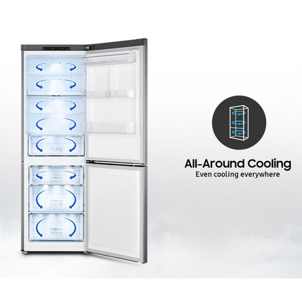 Samsung 24" Counter-Depth Bottom Mount Refrigerator with Modern Design